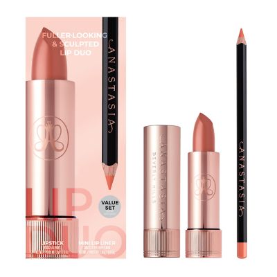 Anastasia Beverly Hills Fuller Looking & Sculpted Lip Duo Kit Body Care Boots Peach Bud & Sun Baked  