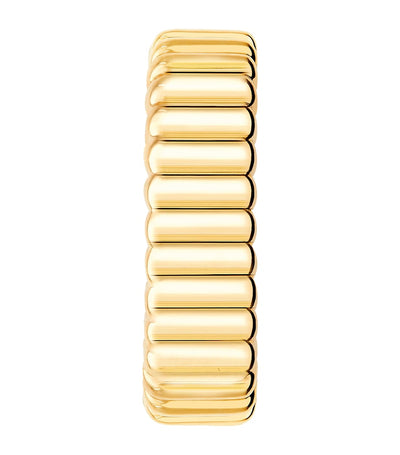 Harrods Boucheron Quatre Grosgrain 18kt Yellow Gold Single Clip Earring- Buy online at McGrocer