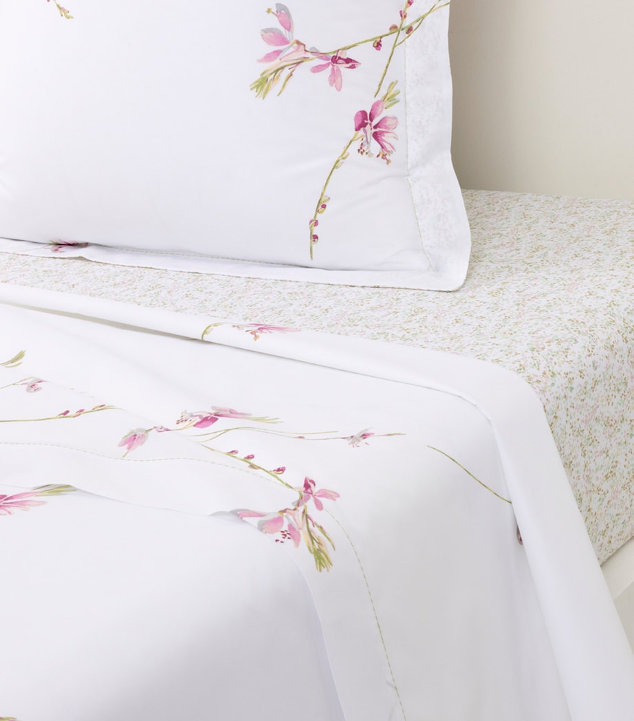Yves Delorme Gaura Double flat sheet 240cm x 295cm (British brand)