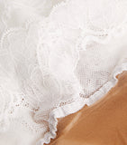 Wolford Nude 8 stay-up stockings with lace trim - British product