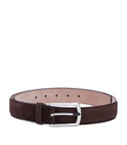 Zegna suede Triple Stitch belt, UK version