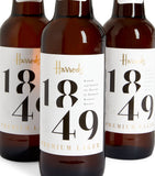 Harrods 1849 Premium Lager 16 bottle case, UK version