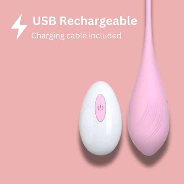 Loving Joy remote controlled vibrating egg 3 inch - British product