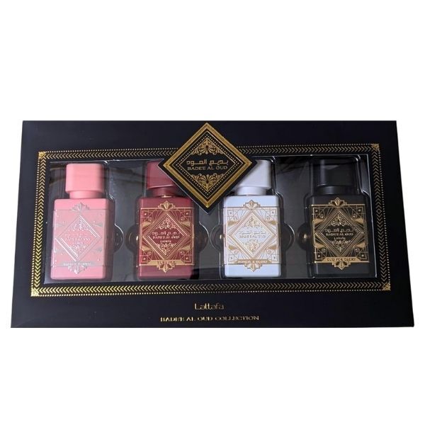 Lattafa Badee Al Oud gift set 4x25ml - British product