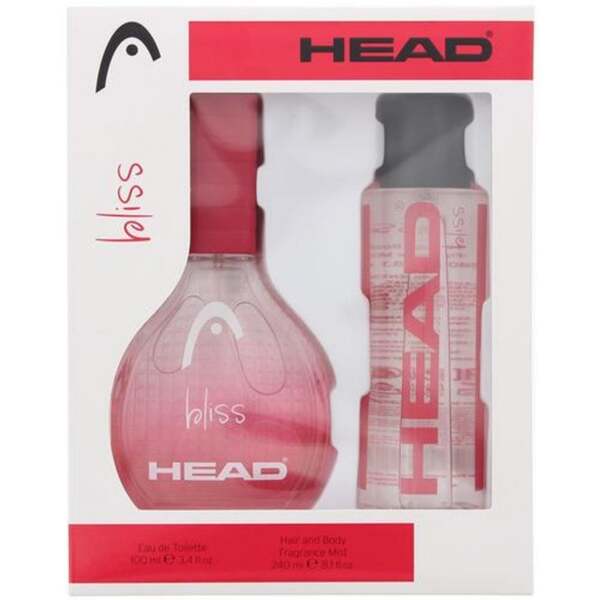 Head Bliss gift set 100ml EDT and 240ml mist, imported from the UK
