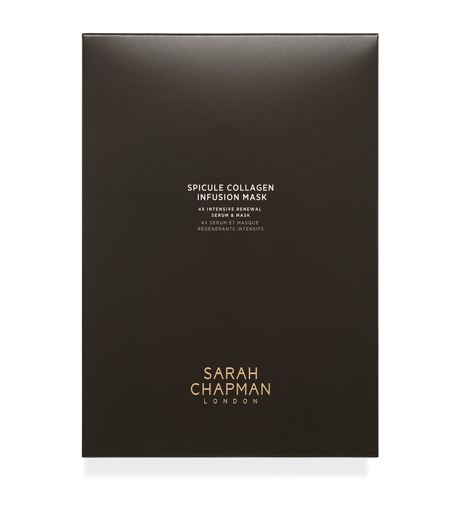 Masque tissu Sarah Chapman Collagène Spiculé 25ml, version UK