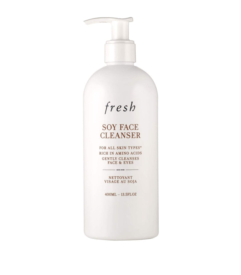 Fresh Soy Face Cleanser Jumbo Size 400ml, UK version