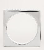 Tom Wood sterling silver square ring - British product