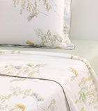 Yves Delorme Pollen Double Flat Sheet 240cm x 295cm (British brand)