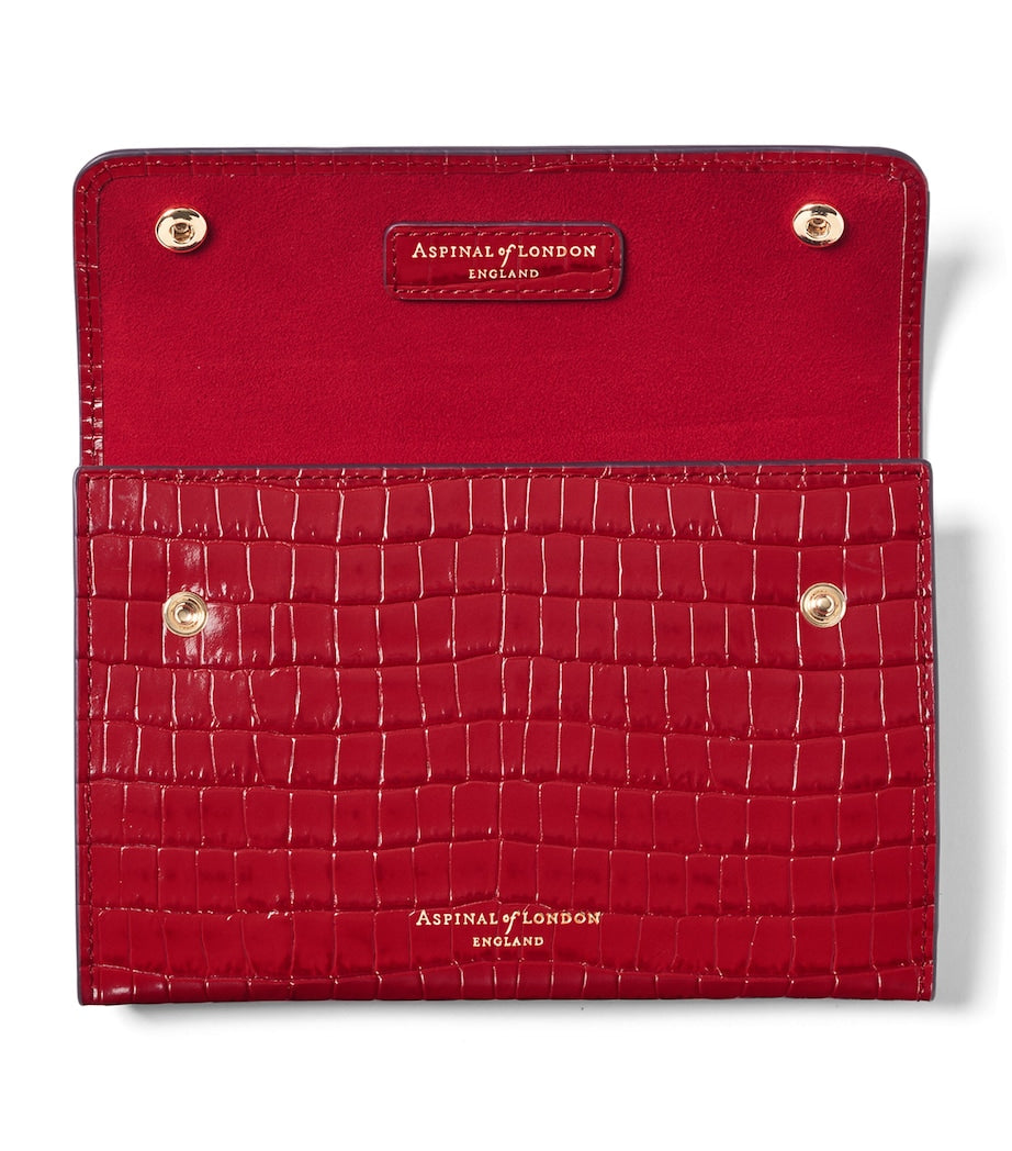Aspinal of London leather jewellery roll, UK version