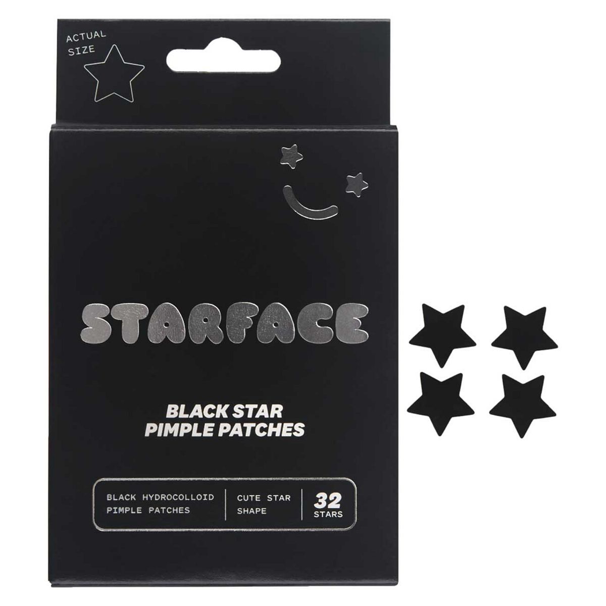 Starface Black Star Pimple Patches x32 Stars GOODS Boots   