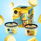 Organic Shop Lemon Macaron body gift set 250/250ml, imported from the UK