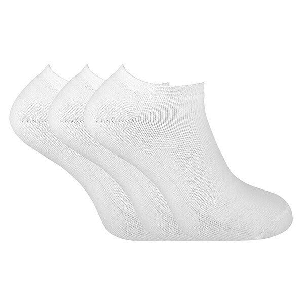 Sock Snob 3 Pk Mens Low Cut Thermal Trainer Socks 6-11 UK GOODS Superdrug Cream  