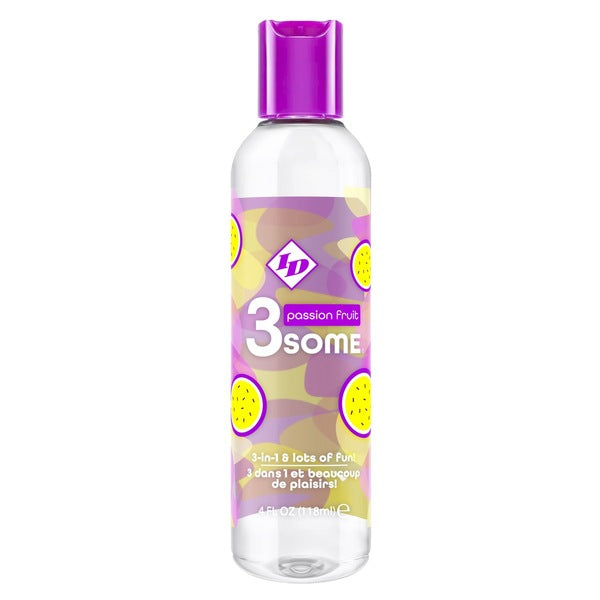 ID 3some Passion Fruit lubricant 4 fl oz - British product