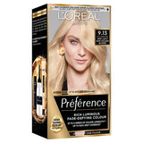 Preference Infinia Light Beige Hair Dye, imported from the UK
