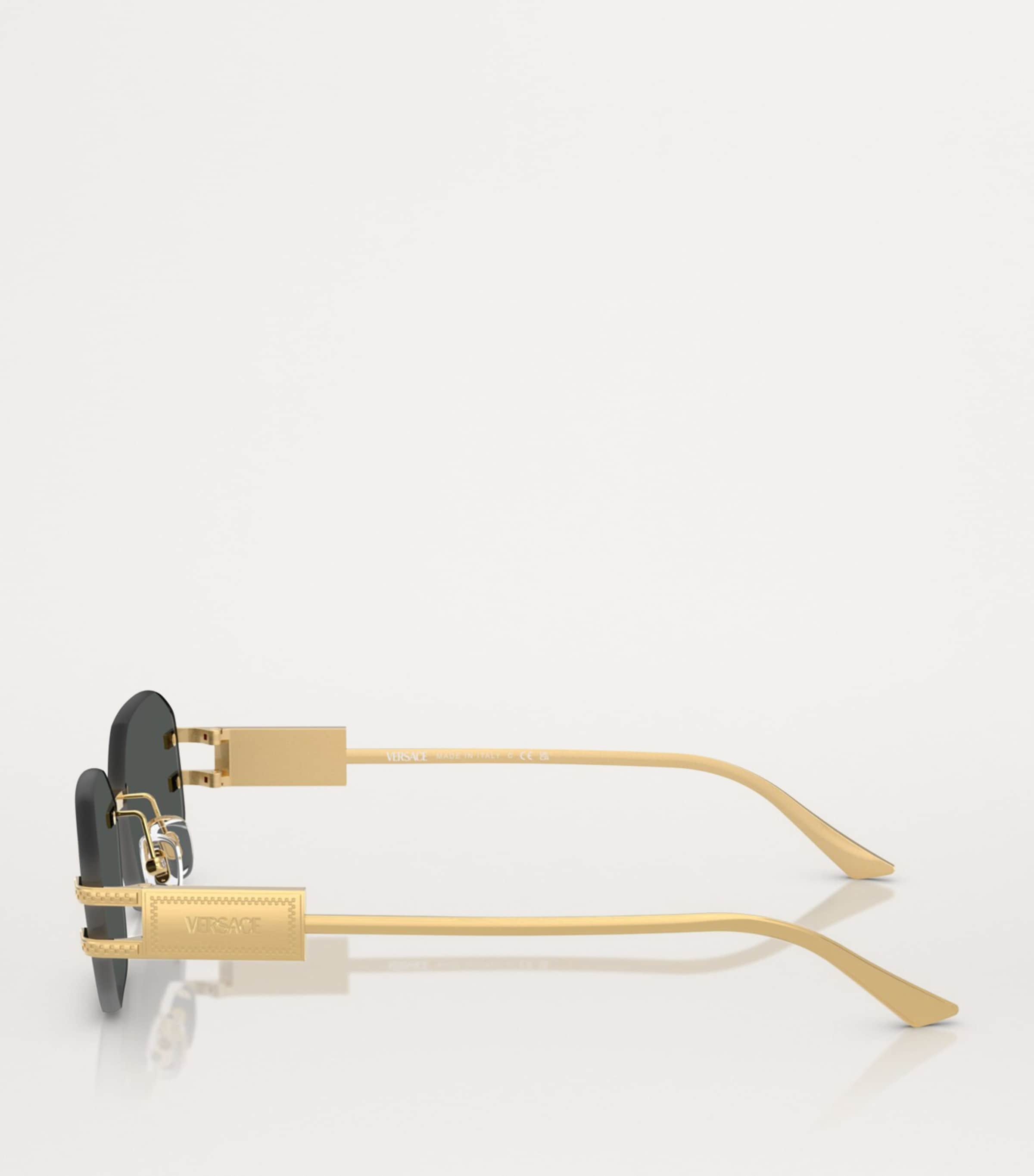 Versace metal sunglasses with UV protection (British brand)