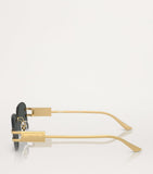 Versace metal sunglasses with UV protection (British brand)