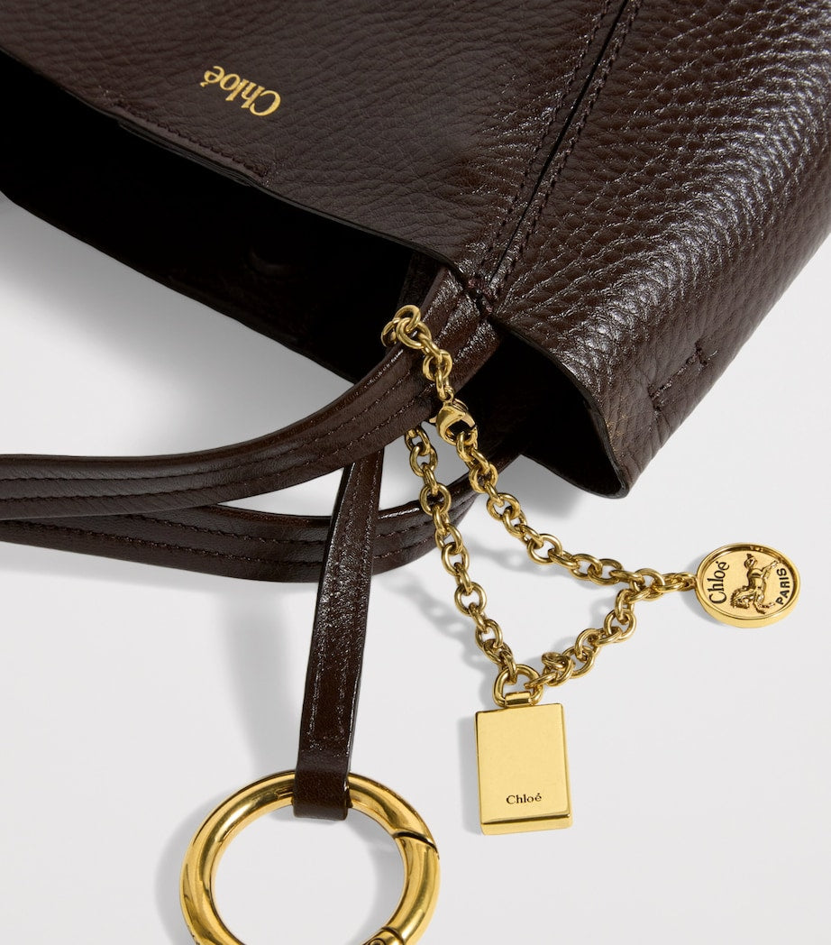 Chloé Small Calfskin Spin Tote Bag imported UK version