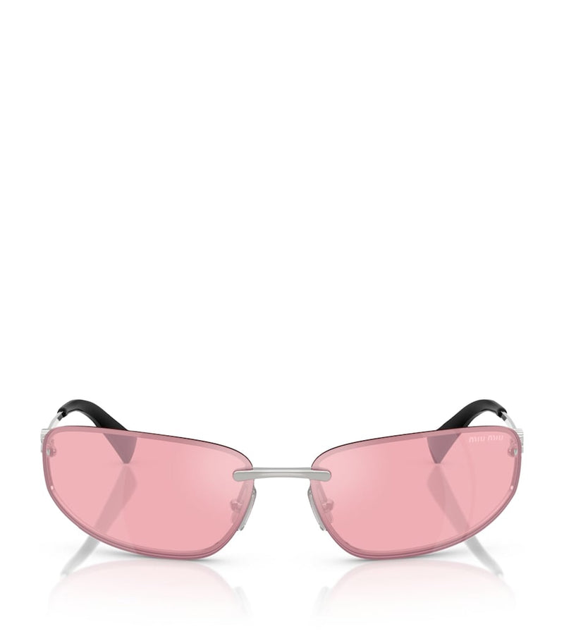 Miu Miu frameless metal sunglasses MUA50S (British brand)