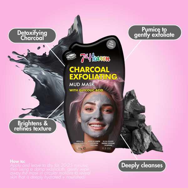7th Heaven Clear Skin Edit skincare set with masks and strips, imported from the UK