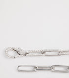 SHAY white gold diamond pavé link bracelet, imported from the UK