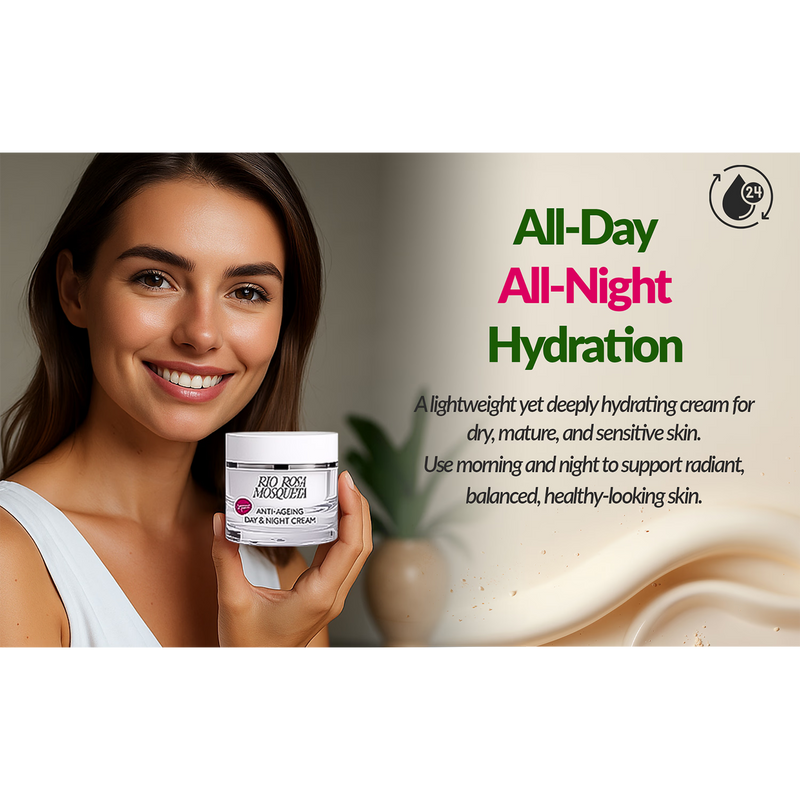Rio Rosa Mosqueta Day & Night Cream 50ml (British brand)