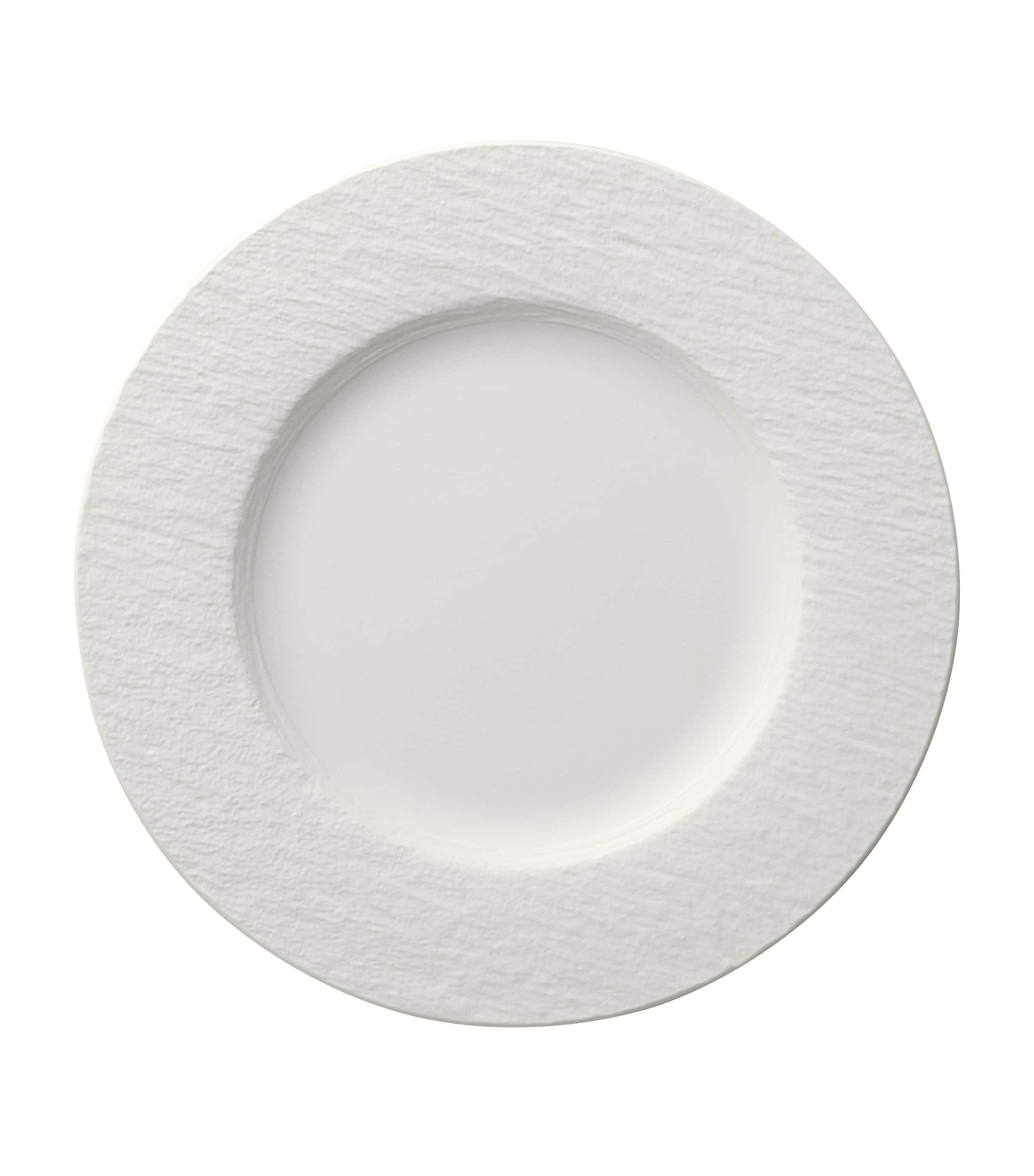 Villeroy & Boch Manufacture Rock Blanc flat plate 27cm (British brand)