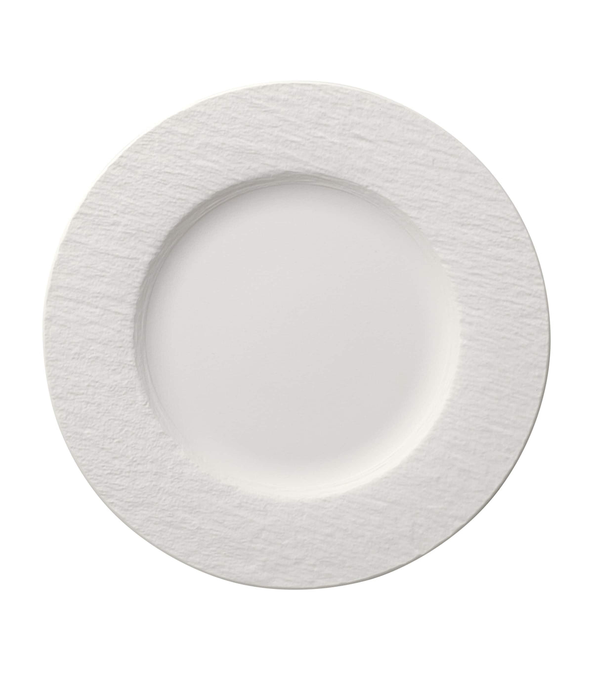 Villeroy & Boch Manufacture Rock Blanc flat plate 27cm (British brand)