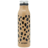 Smash Giraffe Print Stainless Steel Bottle Dusky Pink GOODS Sainsburys   