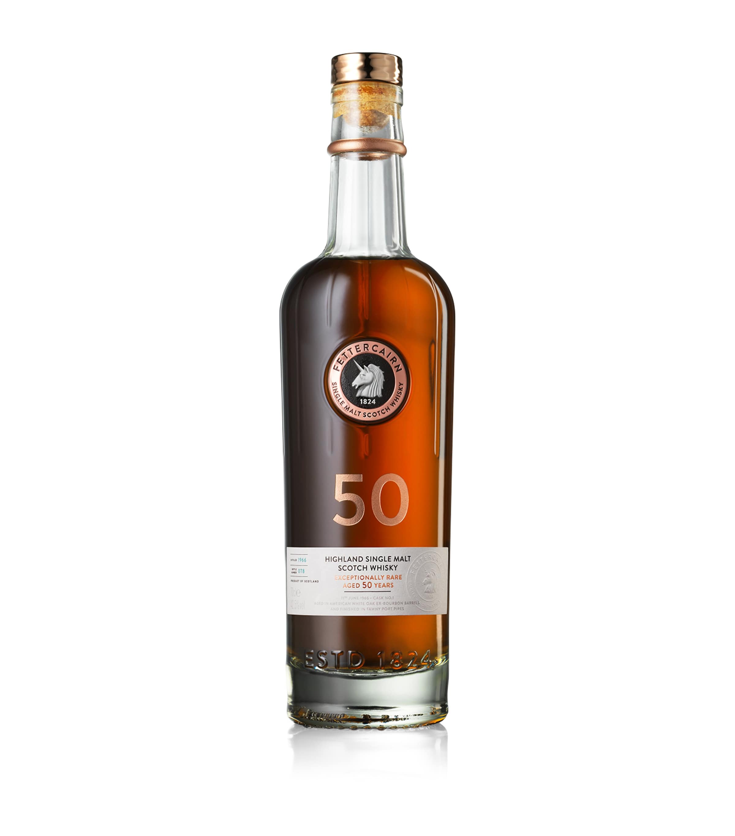 Fettercairn 50-Year-Old Single Malt Scotch Whisky 70cl - British product