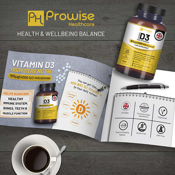 Prowise Vitamin D3 4000 IU High Strength I 425 Tablets