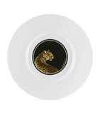 Dolce&Gabbana Casa porcelain leopard round serving platter 40.5cm - British product
