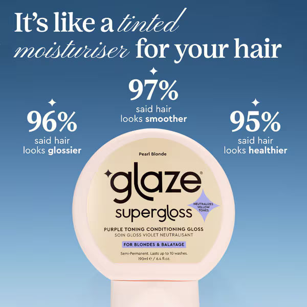 Glaze Pearl Blonde hair gloss 190ml, UK version