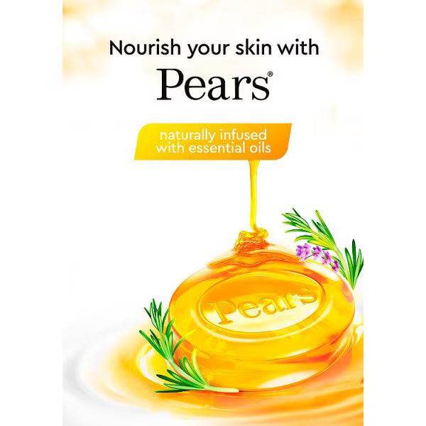 Pears Transparent Soap Bar 125g, imported from the UK