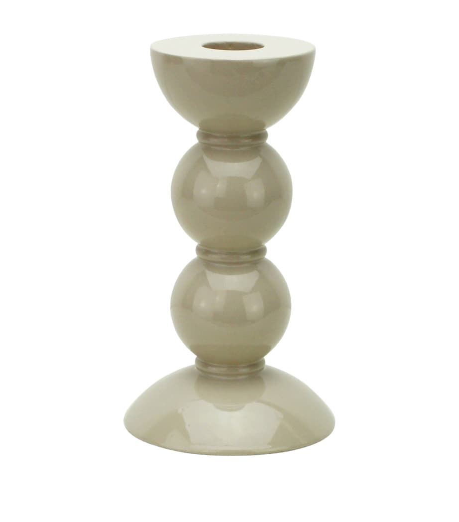 Addison Ross medium bobbin candlestick holder 14cm - British product