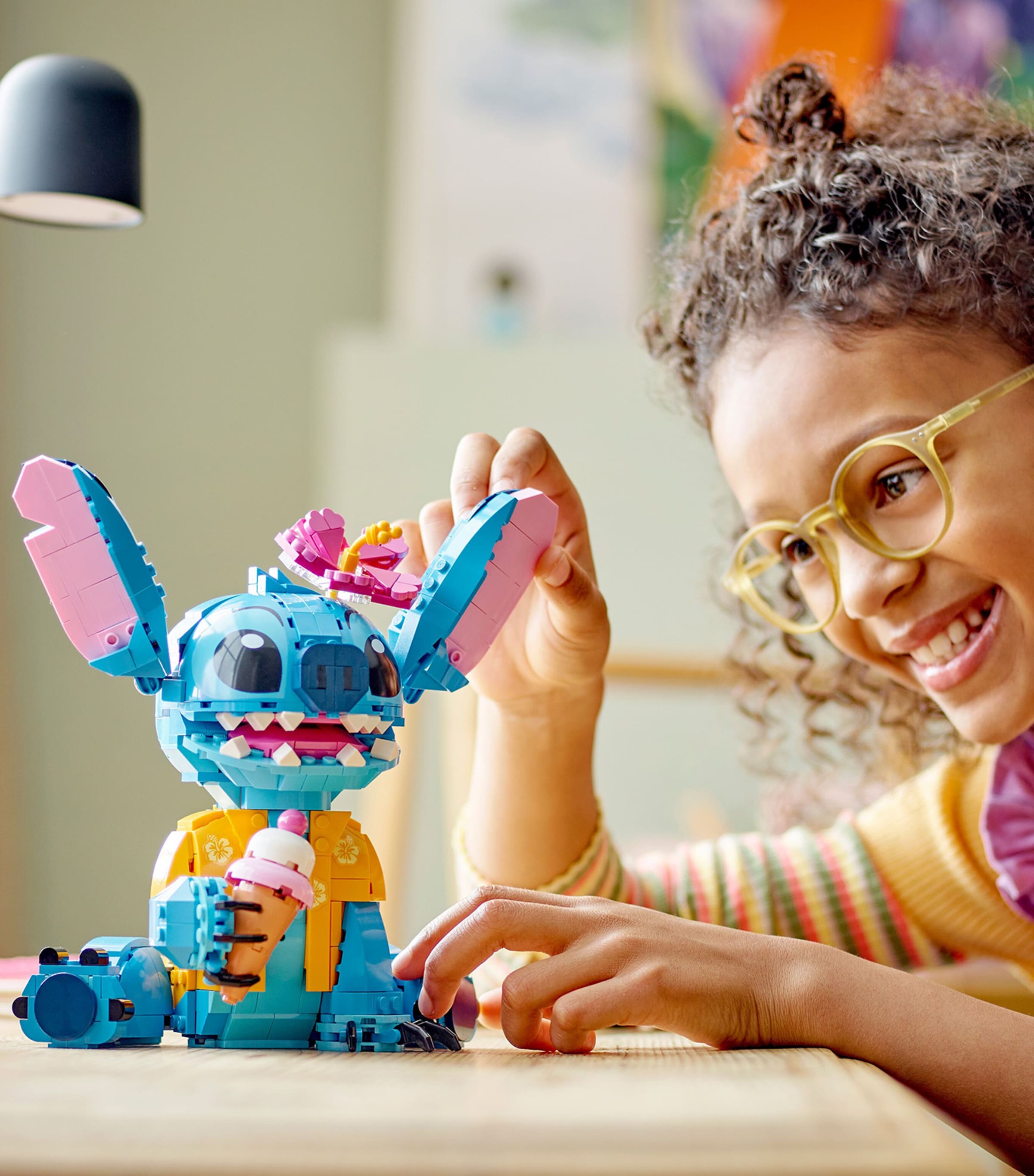 LEGO Disney Stitch buildable toy, UK version