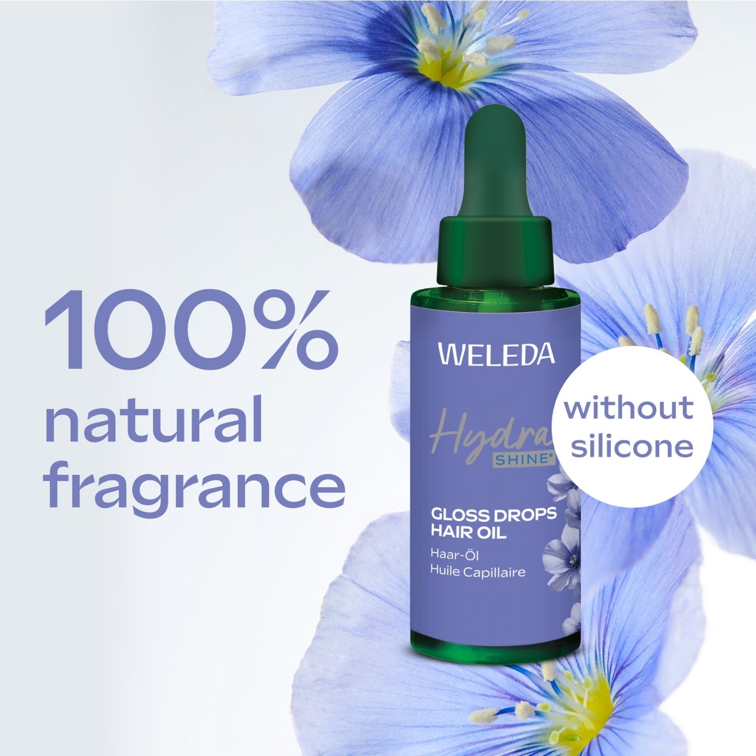 Weleda Hydra Hair Care Oil 30ml - British product