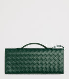 Bottega Veneta Intrecciato leather clutch bag, UK version