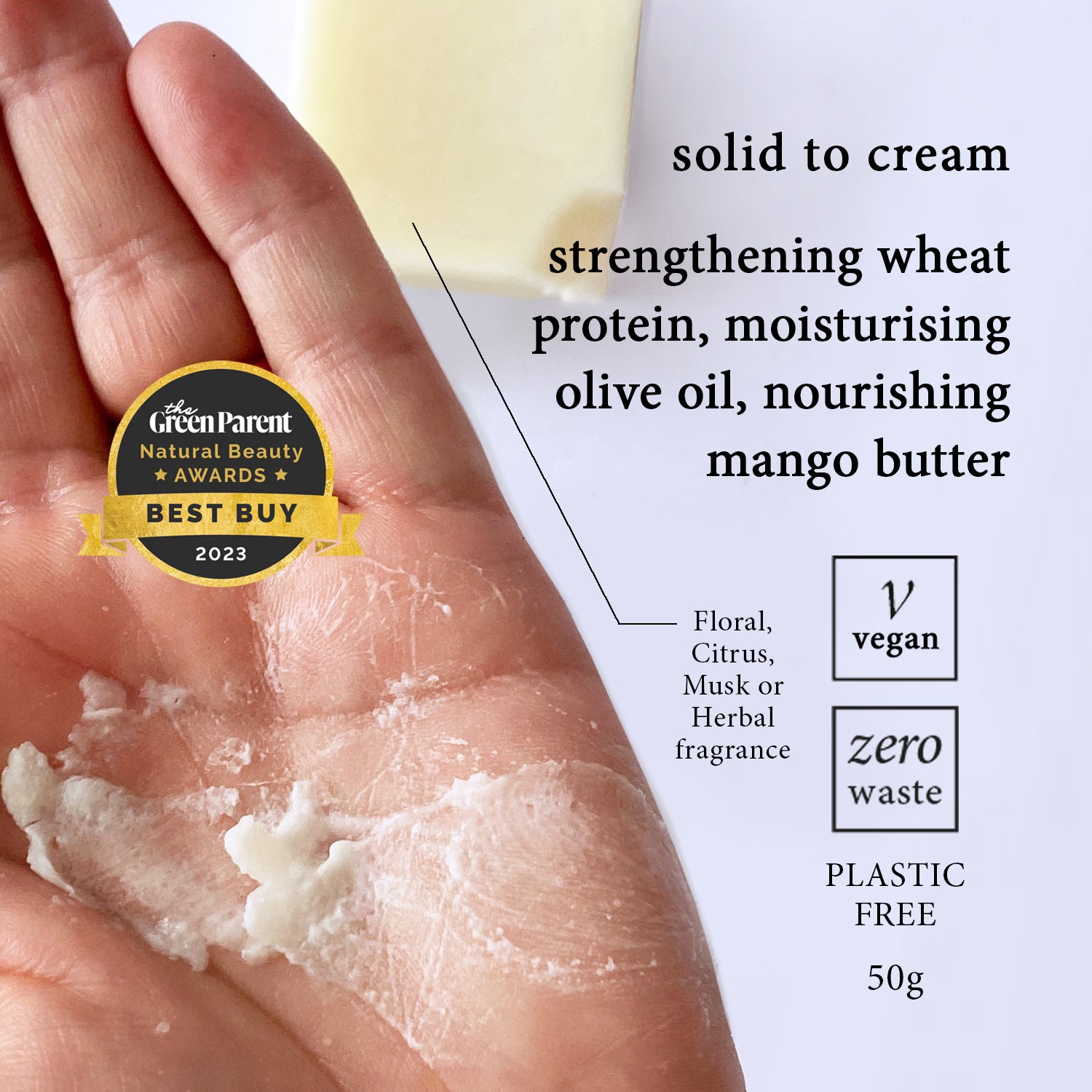 Hairy Jayne conditioner bar solid haircare product, imported from the UK