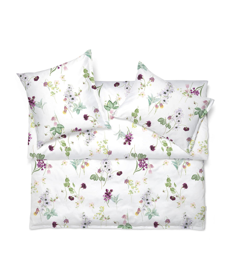 Floral Print Cotton Super King Duvet Cover 260cm x 220cm