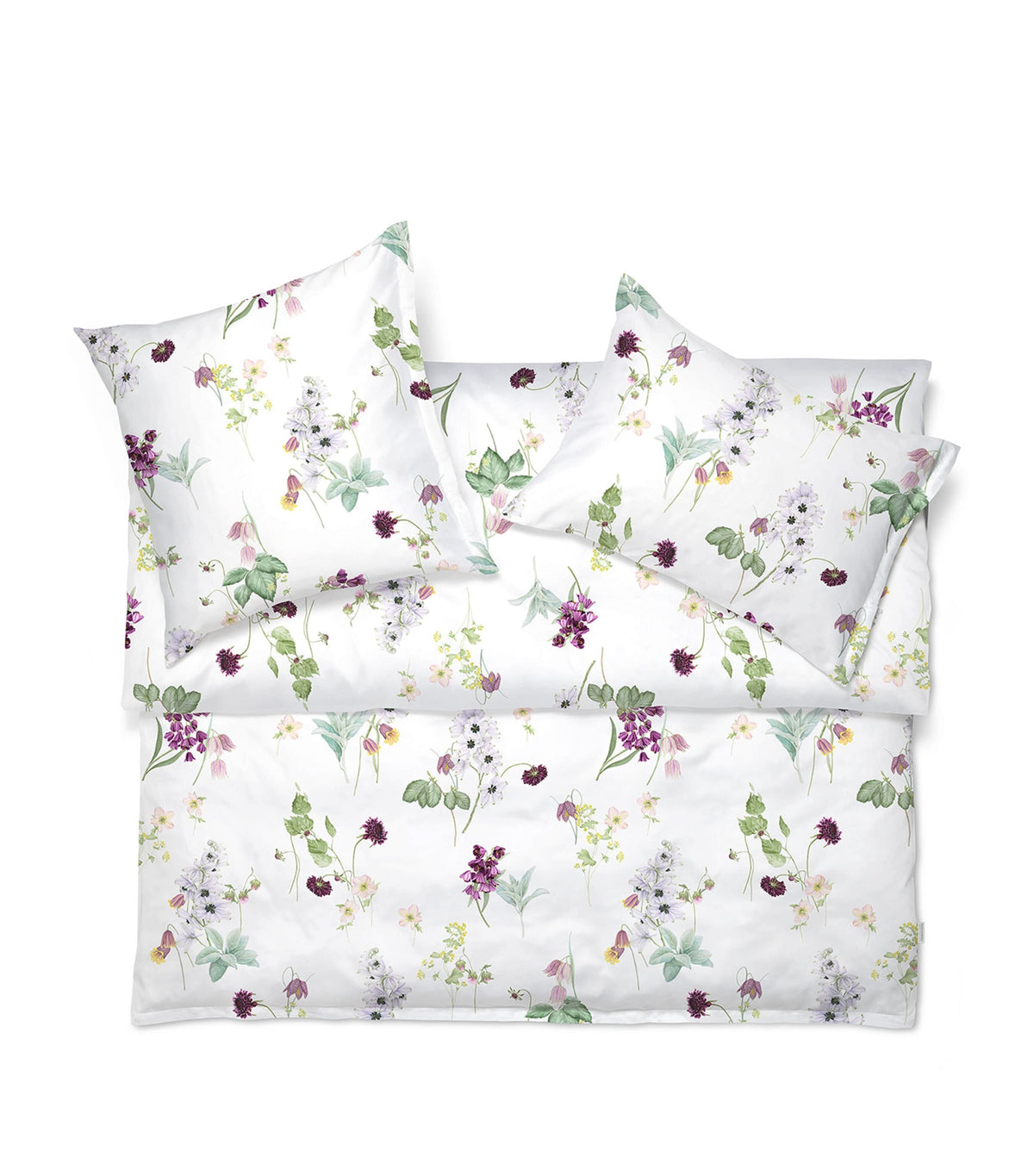 Floral Print Cotton Super King Duvet Cover 260cm x 220cm