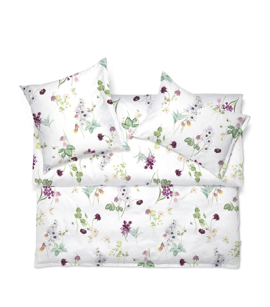 Floral Print Cotton Super King Duvet Cover 260cm x 220cm