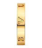 Bvlgari B.zero1 ring 18kt yellow gold, imported from the UK