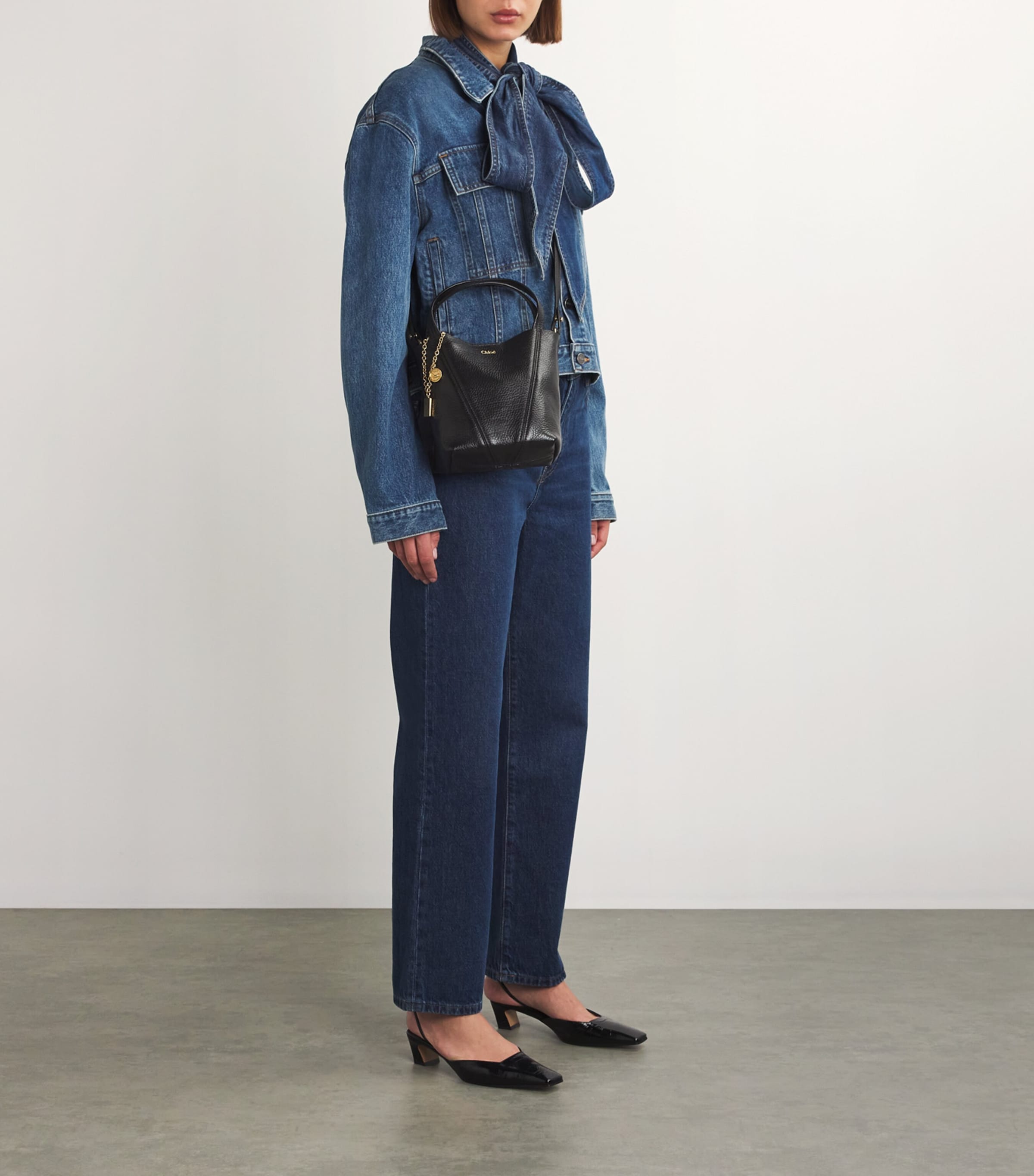 Chloé small calfskin Spin tote bag, UK version