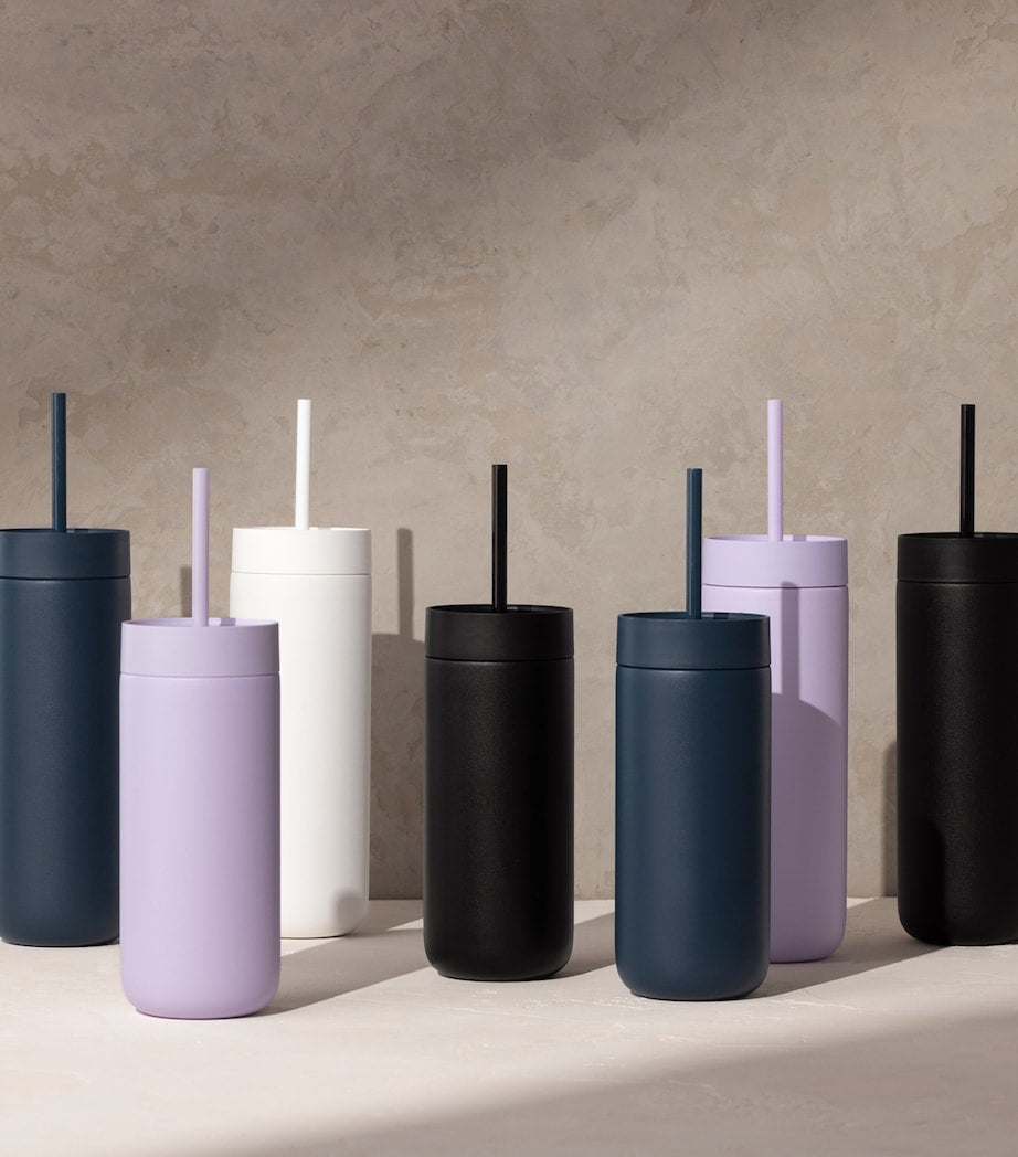 FELLOW travel mug bundle with multiple lids and straw 455ml - British product