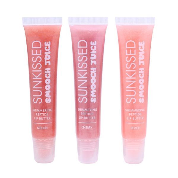 Sunkissed shimmer peptide lip butter 17ml, imported from the UK