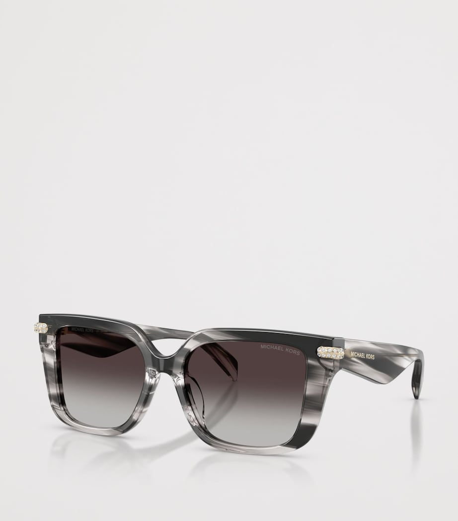 Michael Kors Santo Domingo quadratische Sonnenbrille, importiert aus dem Vereinigten Königreich