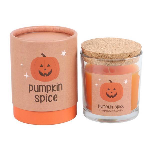 Something Different Peekaboo pumpkin spice candle 8.7cm (British brand)