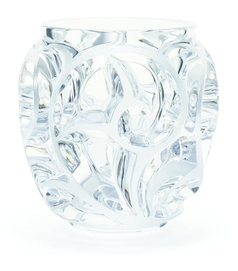 Lalique Tourbillons small vase 12.5cm, UK version