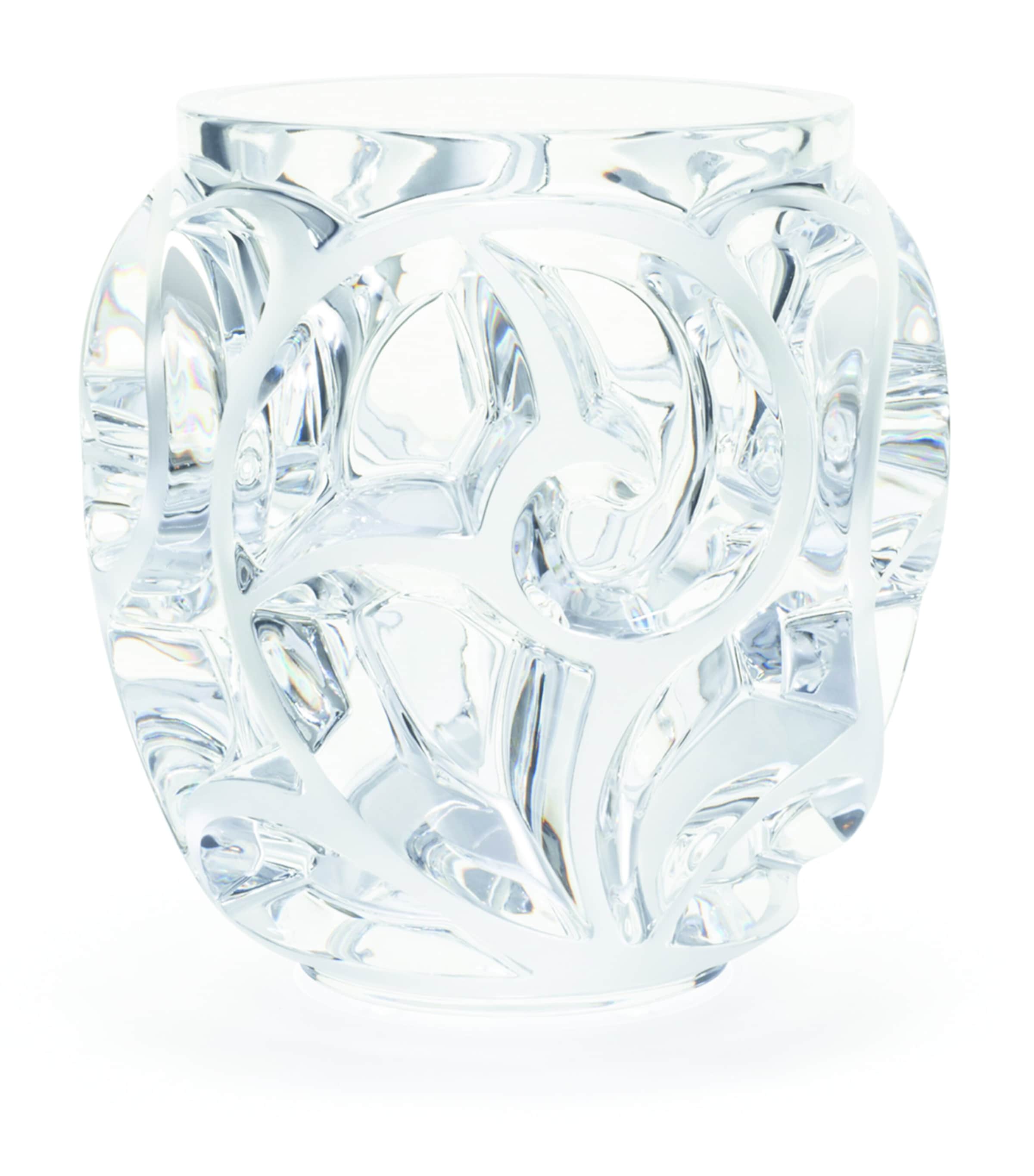 Lalique Tourbillons small vase 12.5cm, UK version
